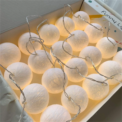 2 Metre 10’lu Top Led Işık - Pilli Gün Işığı Dekoratif Aydınlatma