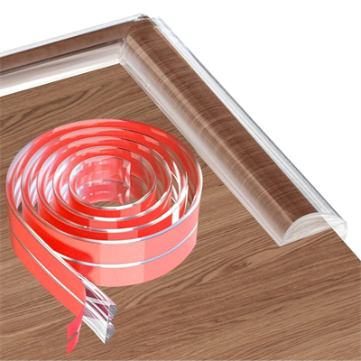 2 Metre Kenar Koruyucu Şerit, Silikon Şeffaf Masa Köşe Koruyucu Güçlü Bant Bx40