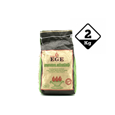 2 kg Mangal Kömürü - Çıra Hediyeli - Meşe Kömürü