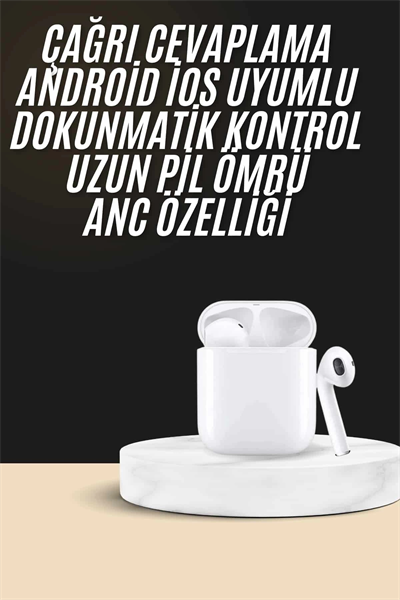 2. Nesil Bluetooth Android ve İOS Uyumlu Kablosuz Kulaklık Çağrı Cevaplama