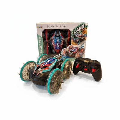 2.4 GHZ ÇİFT TARAFLI SUDA VE KARADA GİDEN KUMANDALI ARABA