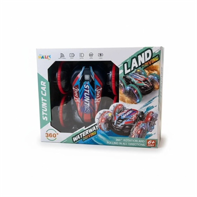 2.4 GHZ ÇİFT TARAFLI SUDA VE KARADA GİDEN KUMANDALI ARABA