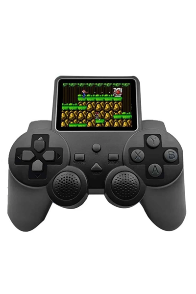 2.4 İnç Ekran 520 Oyunlu Retro Temalı Kablosuz Oyun Kolu El Atarisi