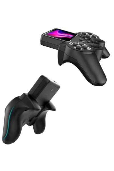 2.4 İnç Ekran 520 Oyunlu Retro Temalı Kablosuz Oyun Kolu El Atarisi