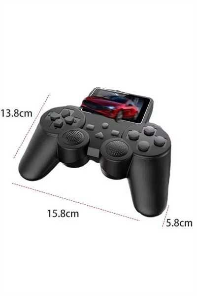 2.4 İnç Ekran 520 Oyunlu Retro Temalı Kablosuz Oyun Kolu El Atarisi