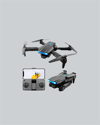 2.4G 4CH Katlanabilir Drone 100 Metre Uçuş Mesafeli