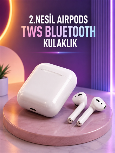 2.Nesil TWS Bluetooth Kulaklık Yüksek Ses Kaliteli