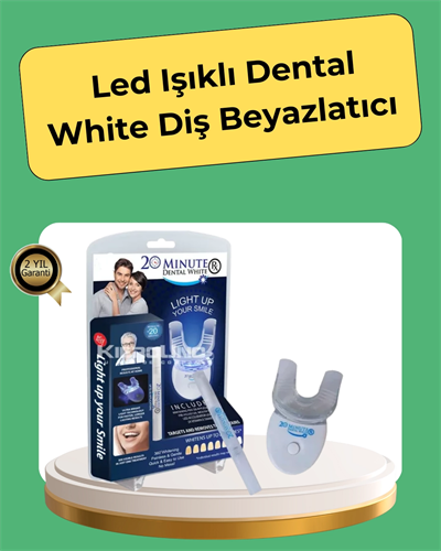 20 Dakikada Hızlı Etkili Diş Beyazlatıcı Cihaz