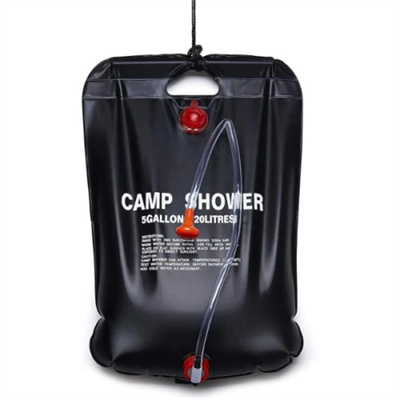 20 Litre Solar Isıtıcılı Kamp Duş Torbası