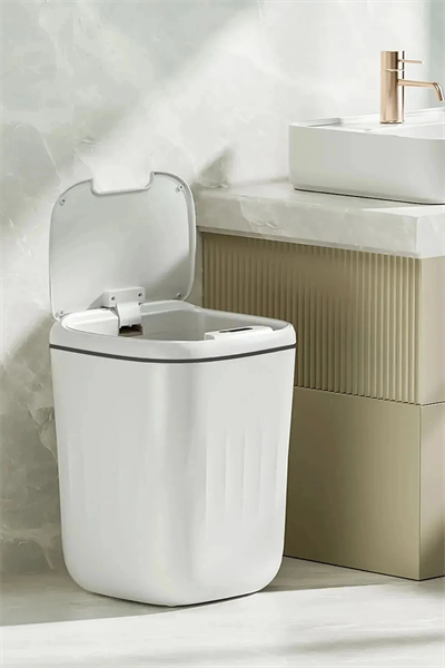 20 Lt Sensörlü Çöp Kovası – Akıllı Antibakteriyel Pilli Otomatik Kapaklı 4 Kalem Pil Dahil