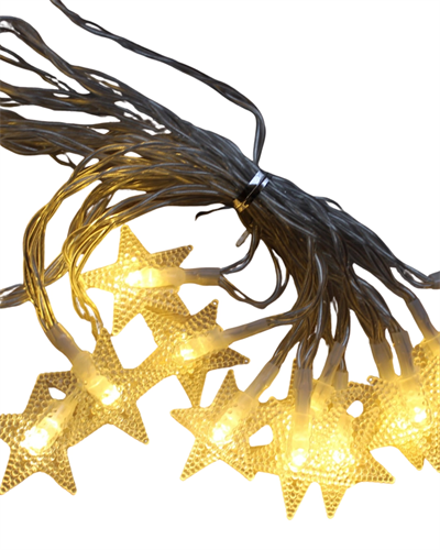 20 Yıldızlı LED Şerit Işık 5W Güç İç Mekan Parti ve Vitrin Süsleme