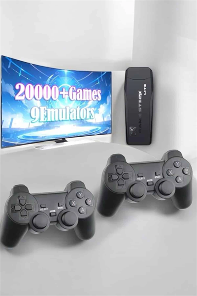 20.000 Oyunlu Premium Model Oyun Konsolu 8k Android Tv HD Game Stick