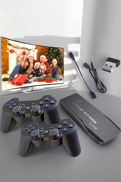 20.000 Oyunlu Premium Model Oyun Konsolu 8k Android Tv HD Game Stick