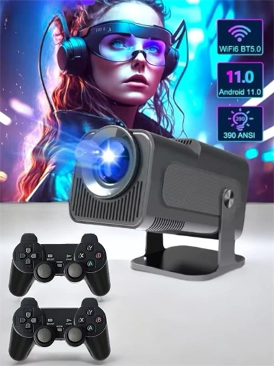 2000+ Oyun ve Popüler Uygulama Destekli Çok Fonksiyonlu Projeksiyon