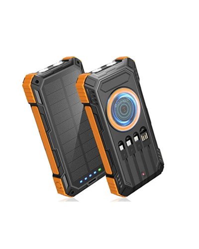 20000 mAh Powerbank Güneş Enerjili Kablosuz Şarj Hızlı Şarj Taşınabilir Batarya (Kopya)