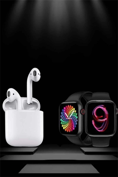 2025 Model Akıllı Saat ve 2.Nesil TWS Bluetooth Kulaklık ANC Özelliği Amoled Ekran