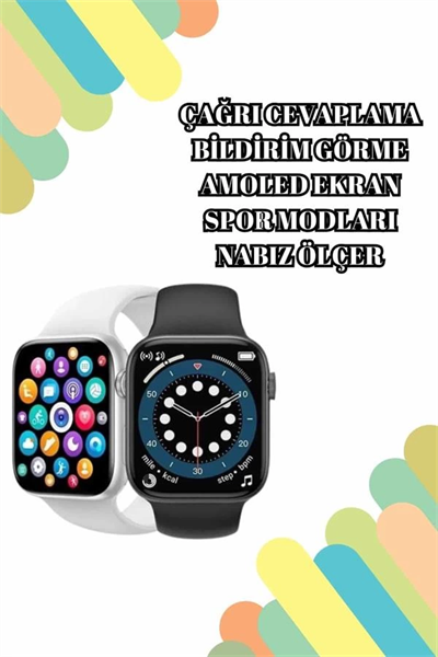 2025 Model Akıllı Saat ve Bluetooth Kulaklık 5.0 Bluetooth Bağlantılı Dokunmatik Ekran