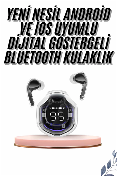 2025 Model Kablosuz Bluetooth Kulaklık ANC ENC Destekli HİFİ Stereo