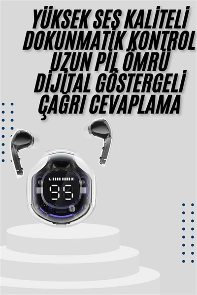 2025 Model Kablosuz Bluetooth Kulaklık ANC ENC Destekli HİFİ Stereo