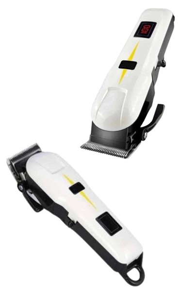 2025 Model Şarjlı Dijital Saç Sakal Tıraş Makinesi Islak Kuru Kullanıma Uygun