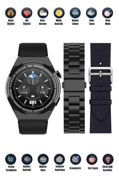 2025 Model Yeni Nesil GPS Uyumlu Uyku Takibi Ve Sağlık Takibi Spor Modları