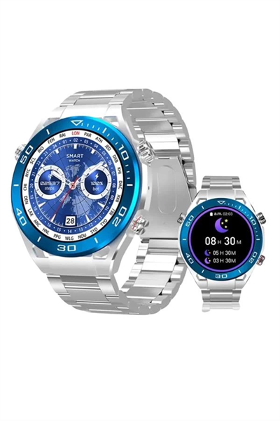 2025 Model Yuvarlak Ekran Android ve İOS Uyumlu GPS Takibi Yapabilen Akıllı Saat