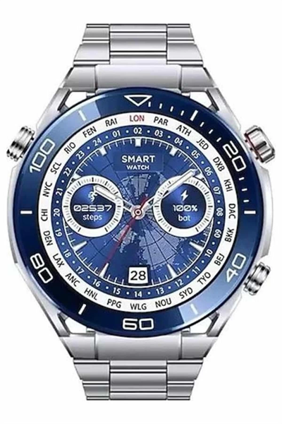 2025 Model Yuvarlak Ekran Android ve İOS Uyumlu GPS Takibi Yapabilen Akıllı Saat