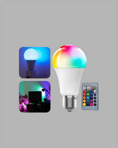 2025 RGB LED Ampul Uzaktan Kumandalı Renkli Işık A Kalite