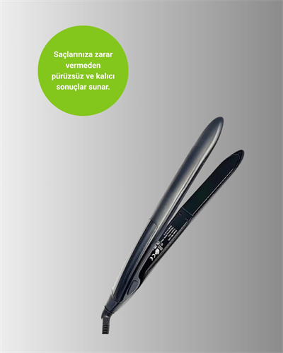 2025 Seri Profesyonel Isı Ayarlı Titanyum Kaplama Saç Düzleştirici Dijital Ekranlı