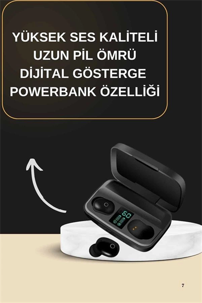 2025 Yeni Model Bluetooth Kulaklık Stereo TWS Kulaklık 5.0 Bluetooth Yüksek Ses Kaliteli