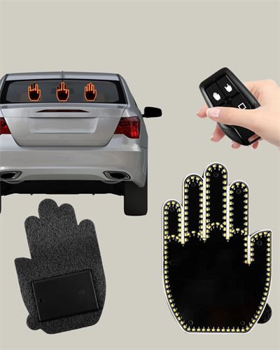 2025 Yeni Seri LED El Şekilli Park Uyarı ve Güvenlik Cihazı Orijinal