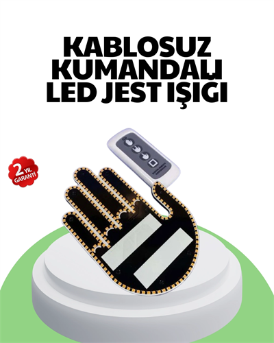 203 LED’li Yüksek Görünürlüklü Jest Işığı