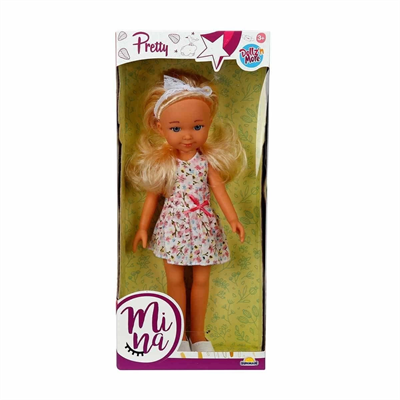 2030031 SUN-SABC-DZM-BEBEK MİNA PRETTY GÜNLÜK ELB 35CM  - Stokta Olan Gönderilir