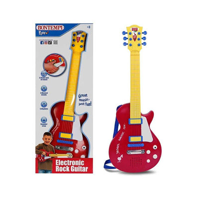 2045831 SUN-BNT-GİTAR ELEKTRONİK TUŞLU TELLİ ASKILI KRMZ