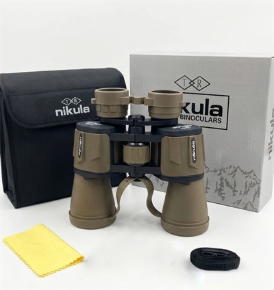 20×50 – Geniş Ön Mercekli – 1000m/56m El Dürbünü – Çöl Rengi