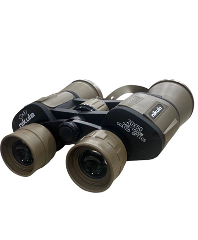 20×50 – Geniş Ön Mercekli – 1000m/56m El Dürbünü – Çöl Rengi