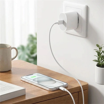 20w Hızlı Şarj Adaptörü Usb-c To Lightning Kablolu – Pd Destekli Süper Hızlı Şarj Cihazı Bx40