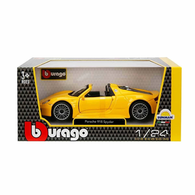 21076  1:24 Porsche 918 Spyder Model Araba