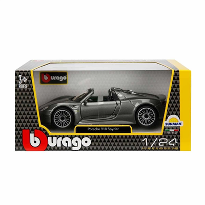 21076  1:24 Porsche 918 Spyder Model Araba