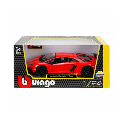 21079 SUN-BUR-1 24 LAMBORGHINI AVENTADOR SV COUPE KRMZ