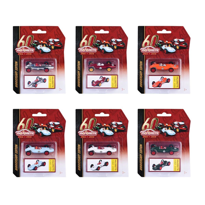 212054103 Majorette Anniversary Edition First Ever 6-asst