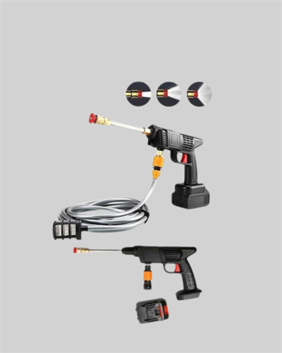 21V Akülü Basınçlı Yıkama Makinesi Çift Akülü ve Hızlı Şarj Özellikli