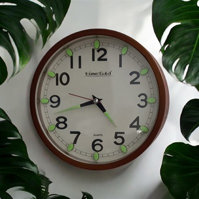 22 Cm Fosforlu Duvar Saati