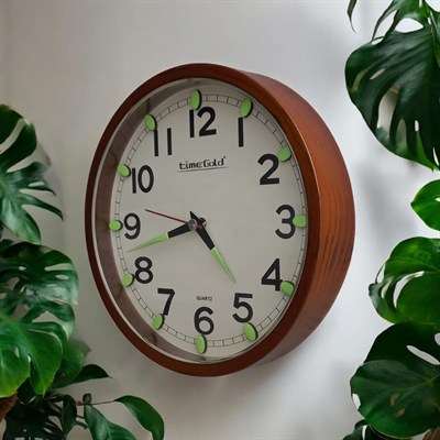 22 Cm Fosforlu Duvar Saati