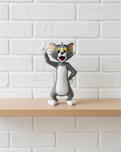 22 cm Tom Figürü Çizgi Karakter Biblo Koleksiyonluk Dekoratif Obje