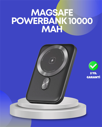 22.5W Hızlı Şarj Destekli Manyetik Powerbank Kompakt Tasarım