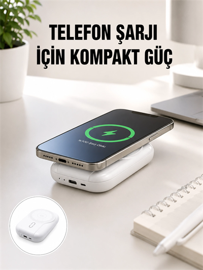 22.5W Süper Hızlı Şarjlı Çok Fonksiyonlu 10000 mAh Powerbank Yeni Nesil