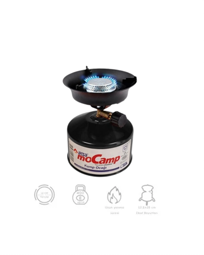 220 gr Gaz Tüpüyle 4 Saat Yanabilen Verimli Kamp Ocağı
