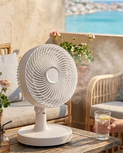 2200 RPM Mini Masaüstü Vantilatör Sessiz ve Güçlü Hava Akışlı Fan