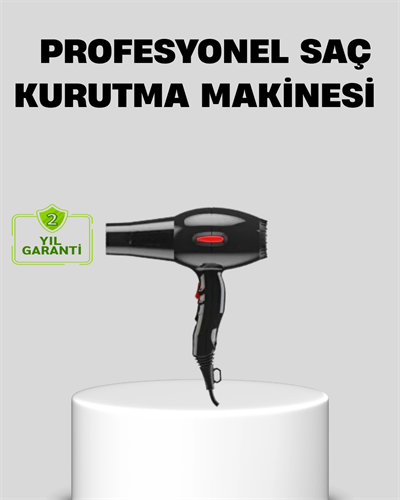 2200 Watt Profesyonel Saç Kurutma Makinesi AC Motorlu Yüksek Performanslı